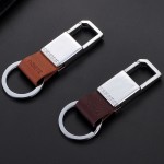 Classic Leather Keychain Attachable Key Chain Elegant Durable Key Holder