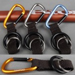 Cool Carabiner Keychain with Polyester Strap