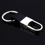 Leather Keychain Detachable Key Rings
